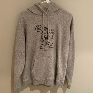 cute graphic oversized hoodie by Aritzia TNA
